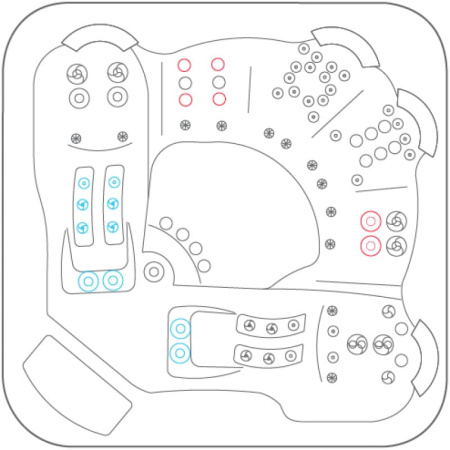 Гидромассажный спа бассейн Vortex Spas Spectrum TOP Гидромассажный спа бассейн Vortex Spas Spectrum TOP